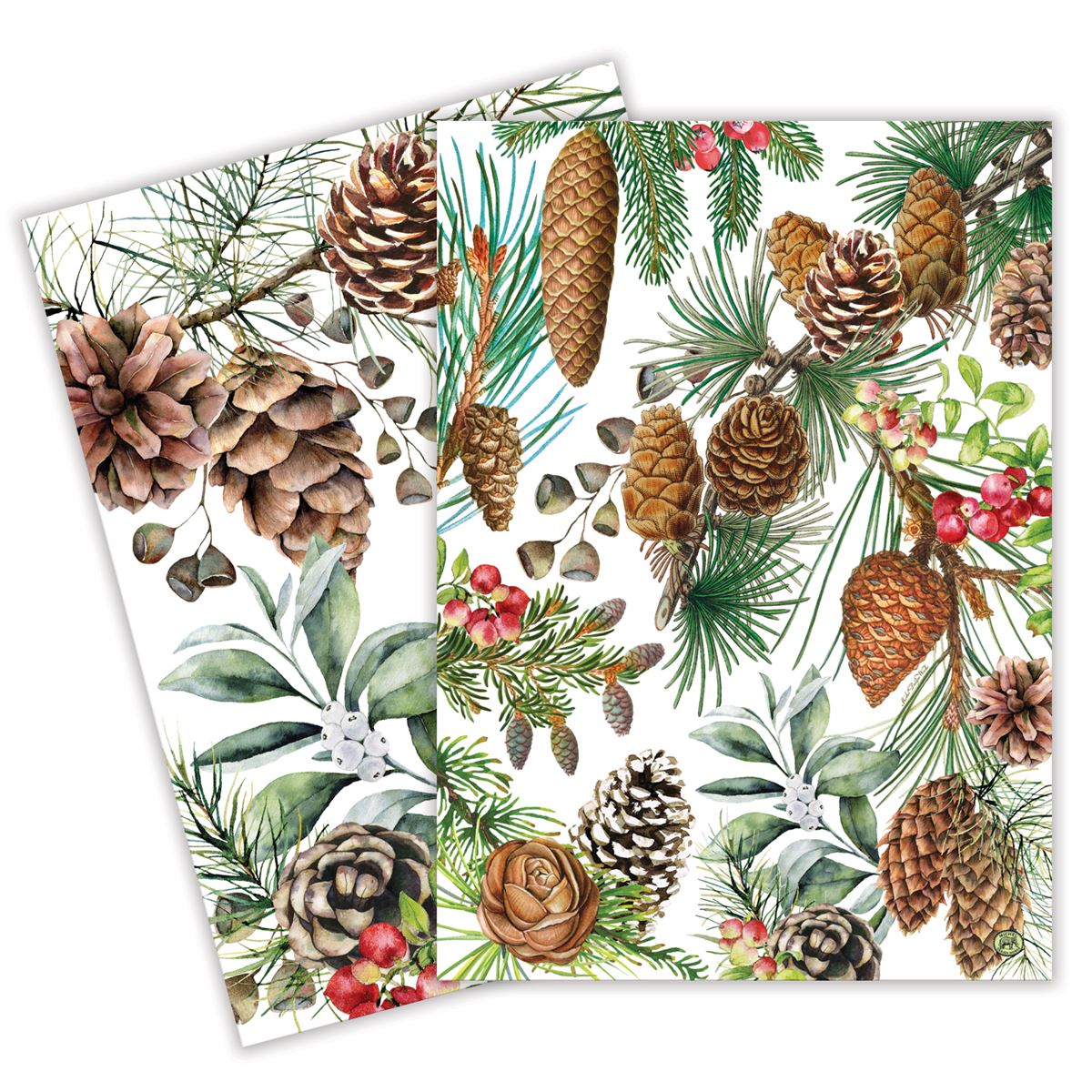 Michel Design Works White Spruce Kitchen Towel - Set of 2