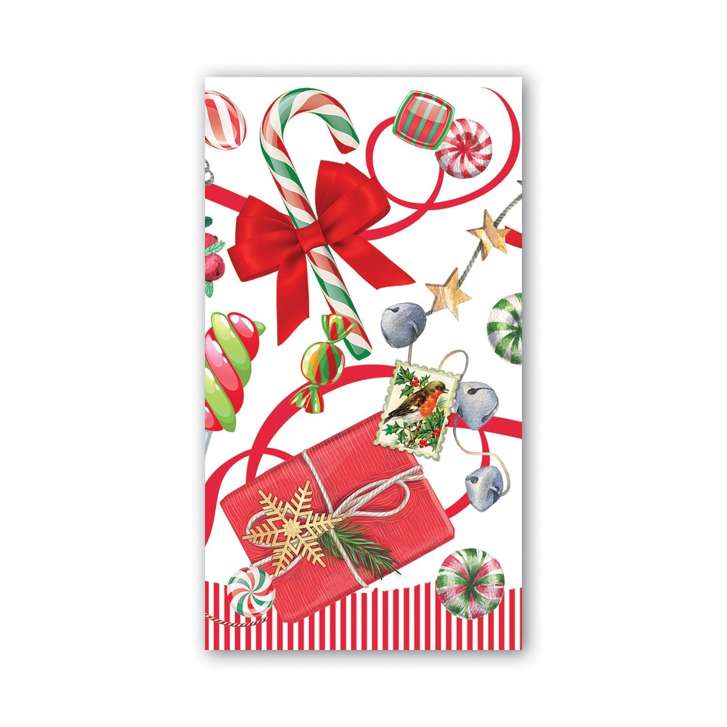 Michel Design Works Peppermint Hostess Napkin