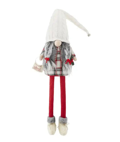 Cheers Christmas Dangle Leg Gnome