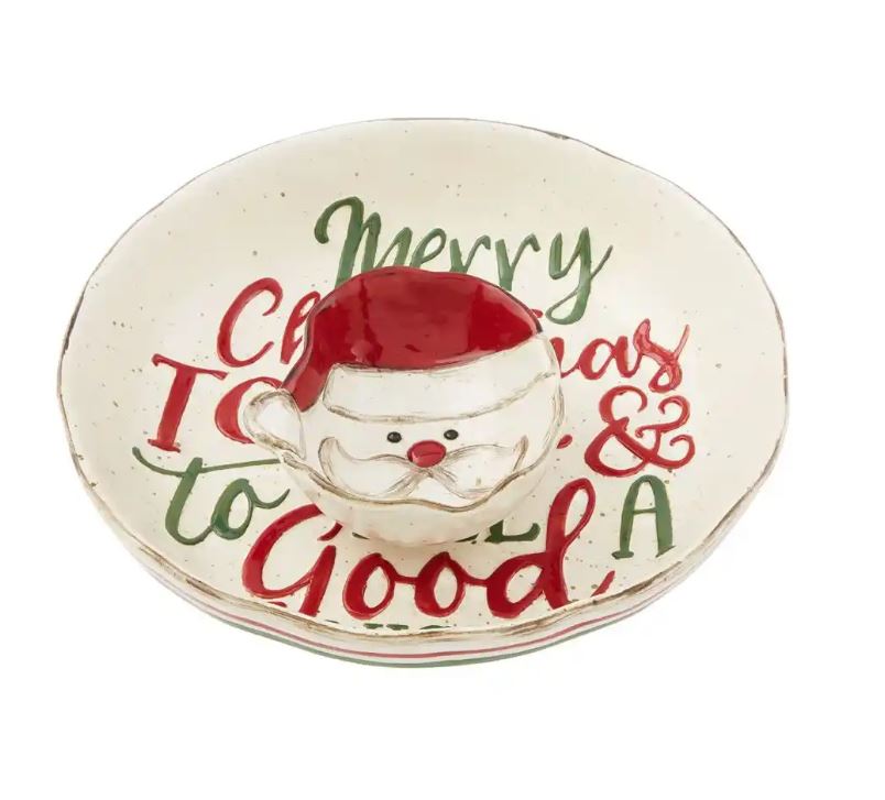 Farmhouse Christmas Chip and Dip Set