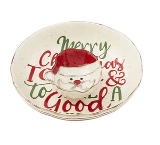 Farmhouse Christmas Chip and Dip Set