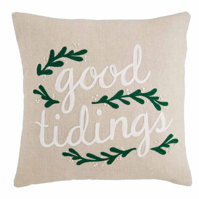 Good Tidings Throw Pillow