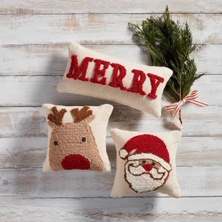 Merry Mini Canvas Pillow