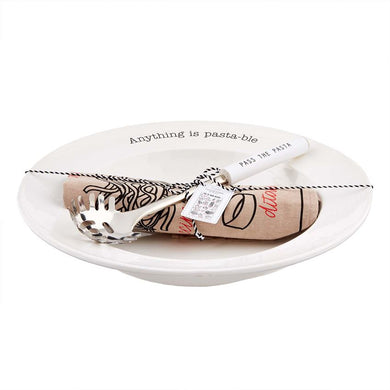 Circa Pasta Bowl With Towel