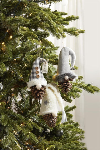Pine Cone Gnome Ornaments