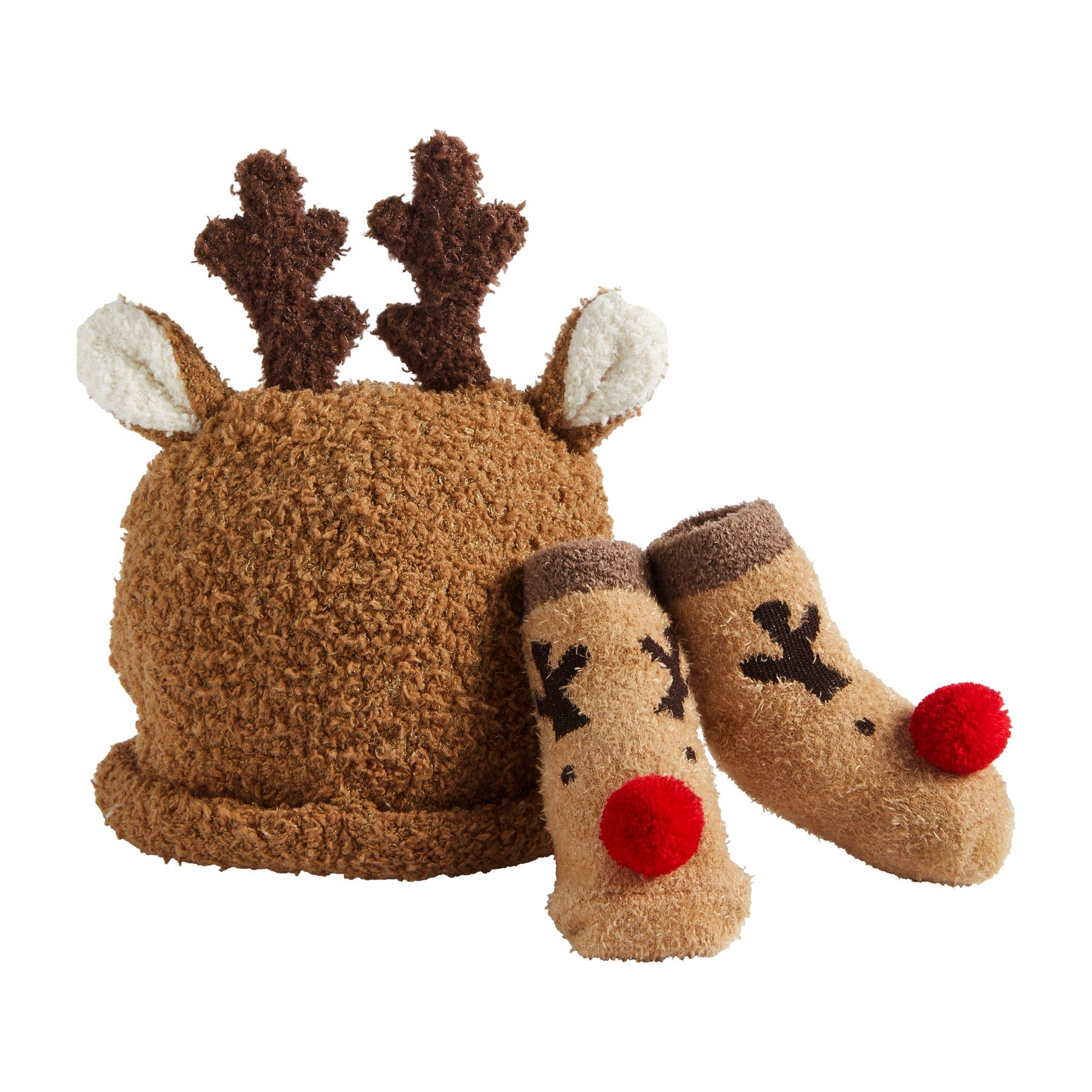 Christmas Sock And Hat Set