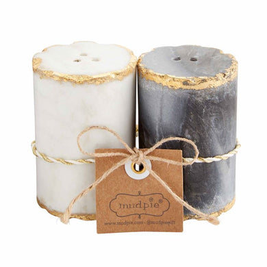 Mud Pie Marble Salt & Pepper Shaker