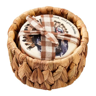Thanksgiving Coaster Set