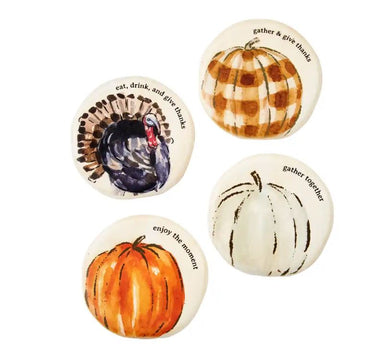 Thanksgiving Coaster Set