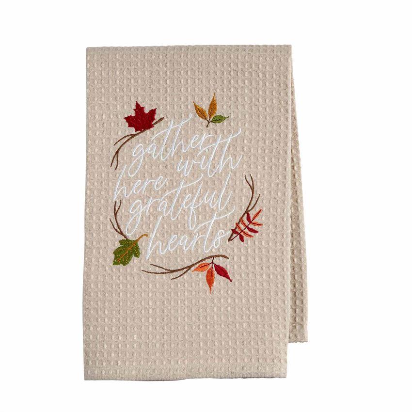 Thanksgiving Waffle Hand Towels