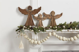 White Pom Pom Tassel Garland
