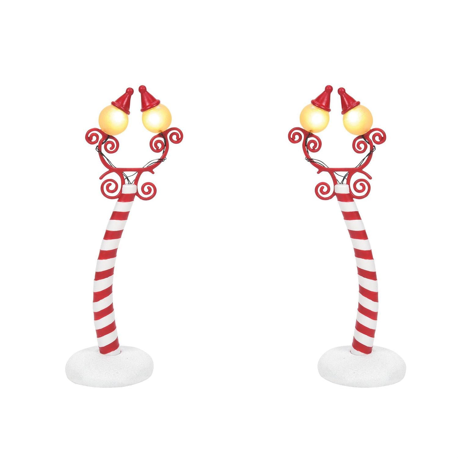 Department 56 Nightmare Before Christmas: Christmas Town Street Lights