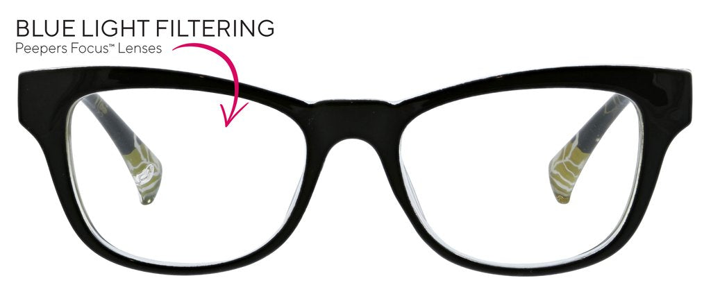 Joni - Black Eyeglasses