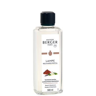 Sandalwood Temptation Lamp Fragrance - 500ml - Lampe Berger