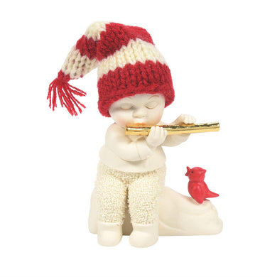 Snowbabies Angels Near Cardinals Appear Figurine