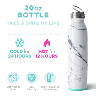 Swig 20 oz Bottle - Marble Slab
