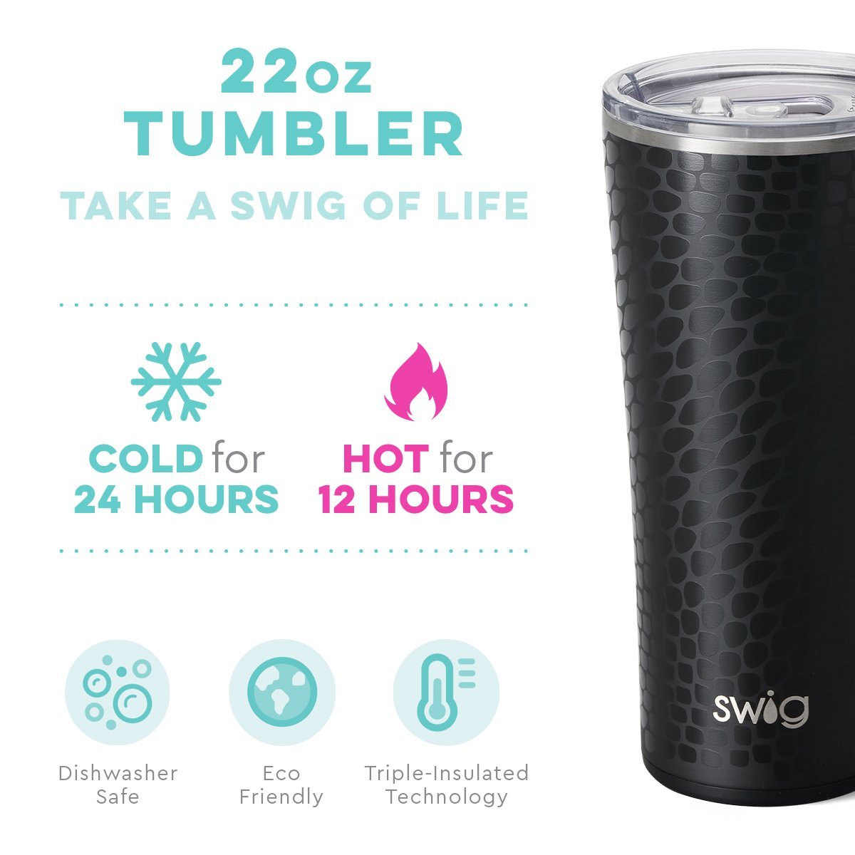 Swig 22oz Tumbler - Dragon Glass