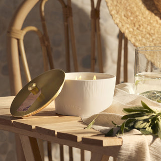 Thymes Sienna Sage 3 Wick Statement Candle