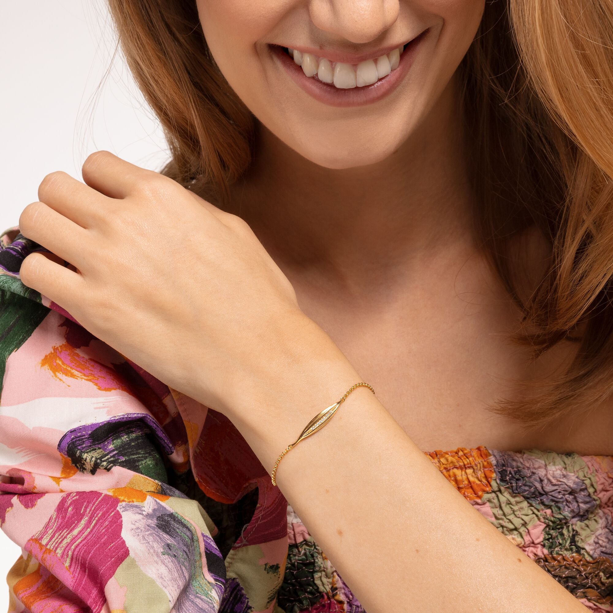 Leaf Bracelet - Gold