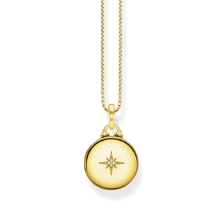 Round Gold Locket