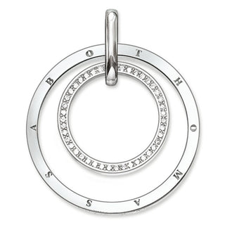Pavé Circles Pendant