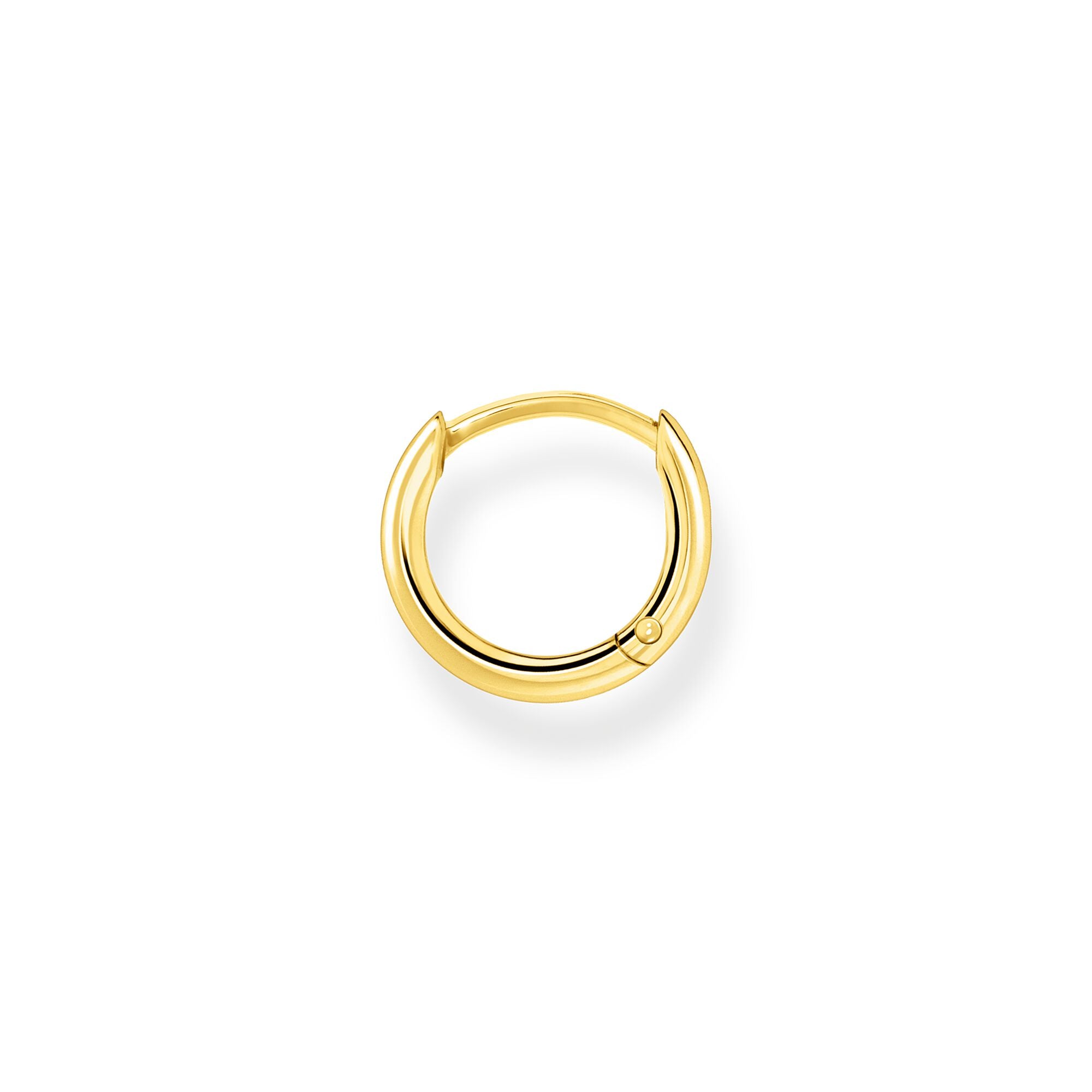 Single Hoop Earring - Classic Gold