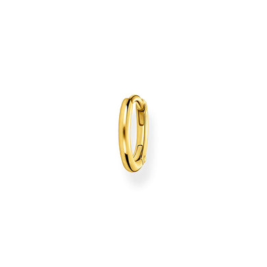 Single Hoop Earring - Classic Gold