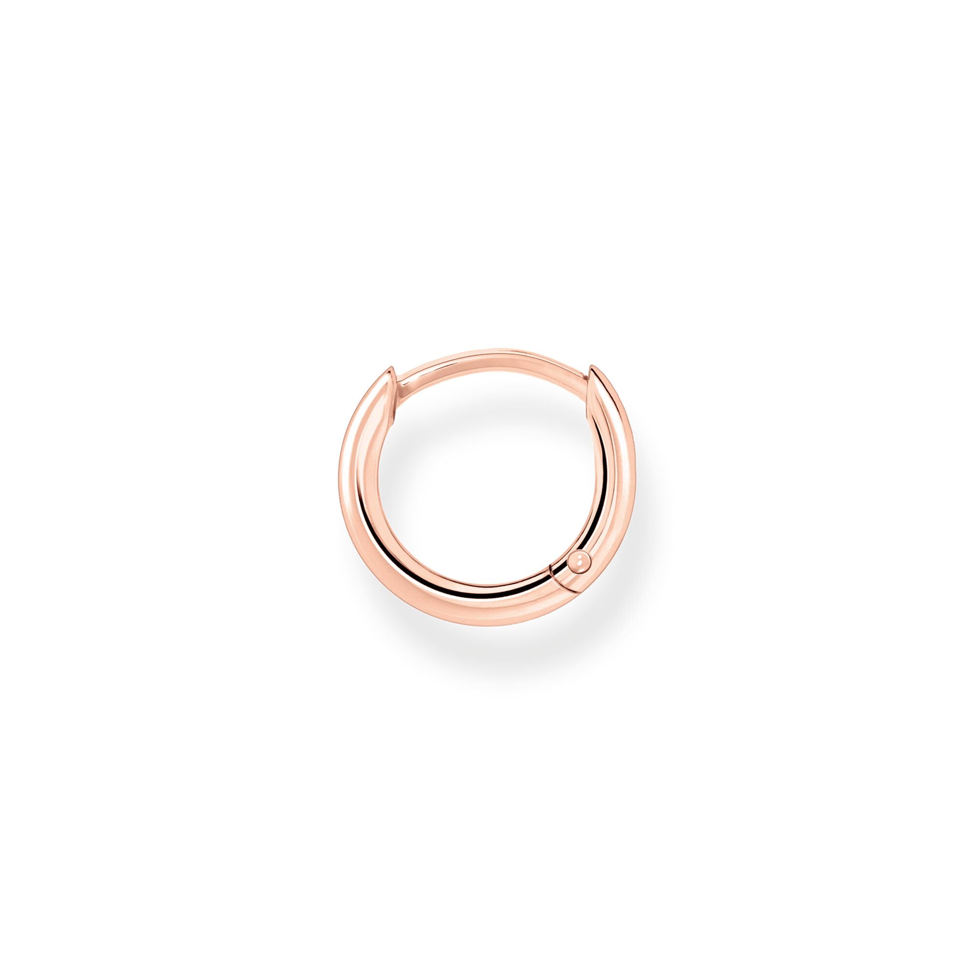 Single Hoop Earring - Classic Rose Gold