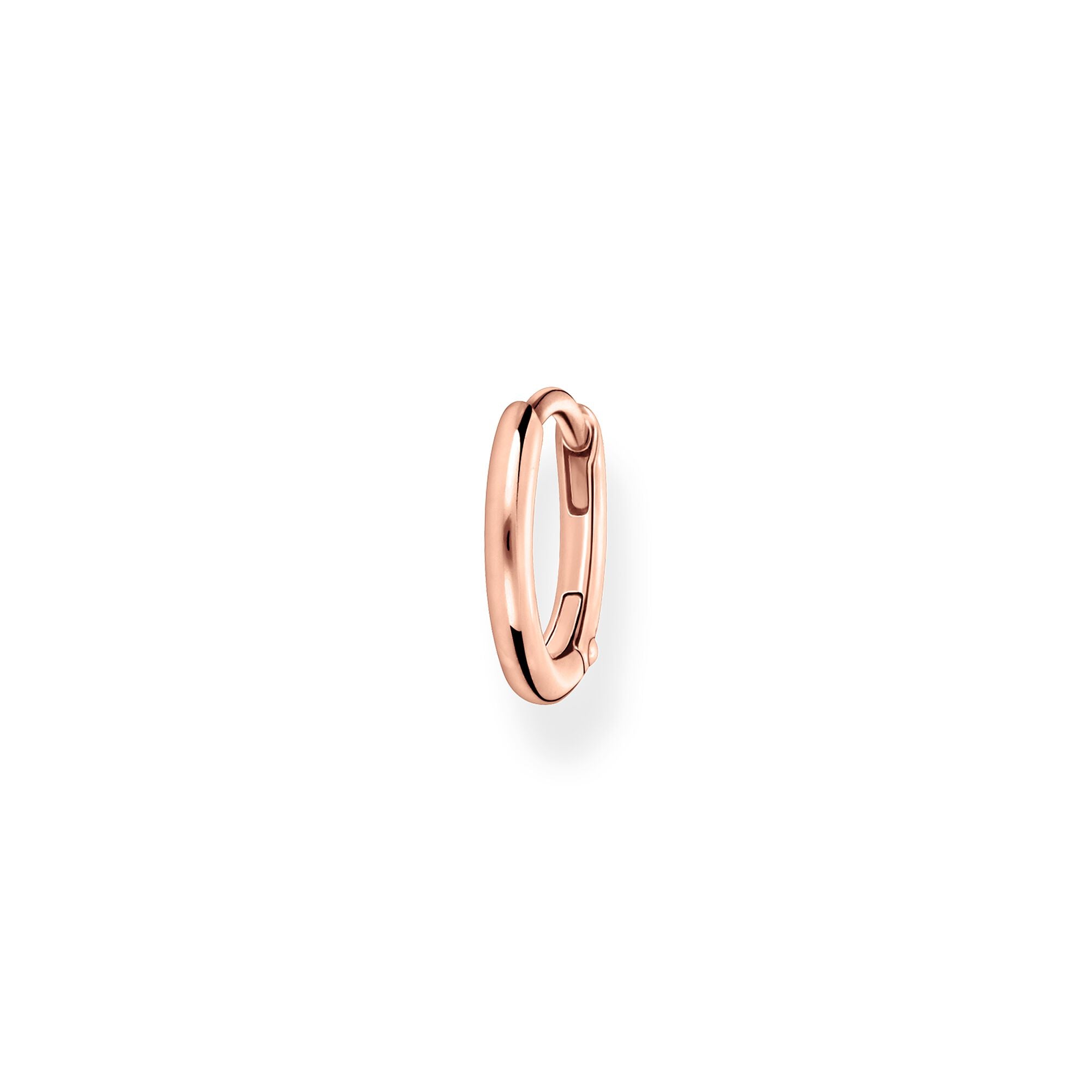 Single Hoop Earring - Classic Rose Gold