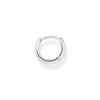 Single Hoop Earring - Classic Silver