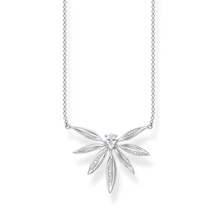 Leaves Necklace Small - Silver