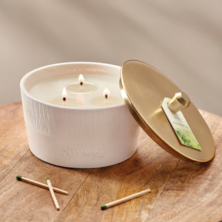 Thymes Eucalyptus Statement 3-Wick Candle