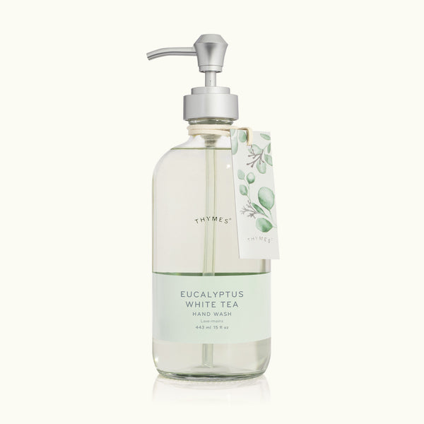 Thymes Eucalyptus White Tea Large Hand Wash Home Treasures & More