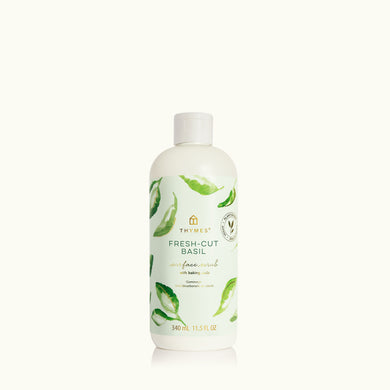 Thymes Fresh-Cut Basil Surface Scrub