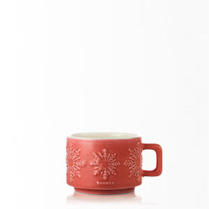Thymes Hot Cocoa Dark Chocolate Small Mug Candle