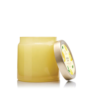 Thymes Lemon Leaf Glass Jar Candle