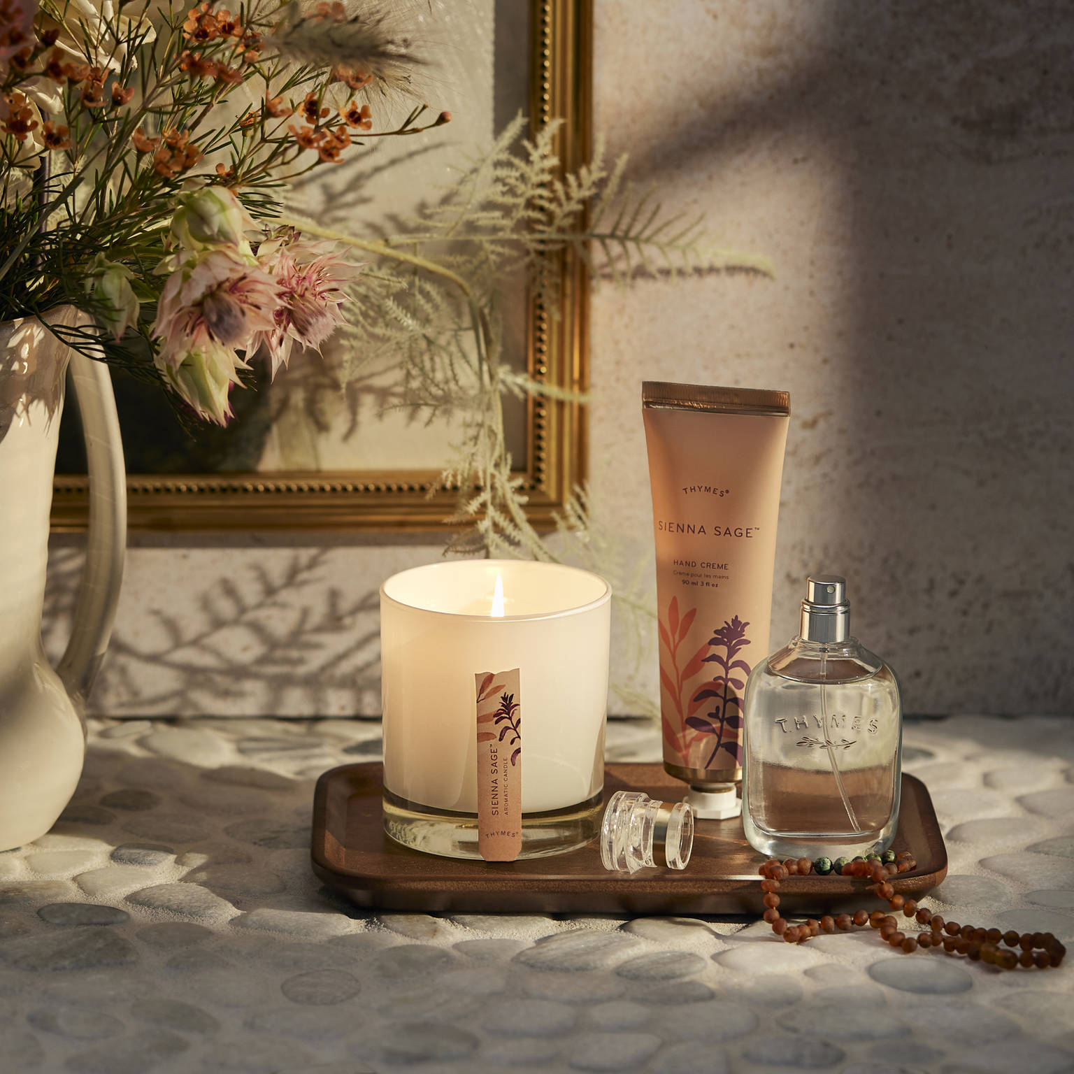 Thymes Sienna Sage Aromatic Candle