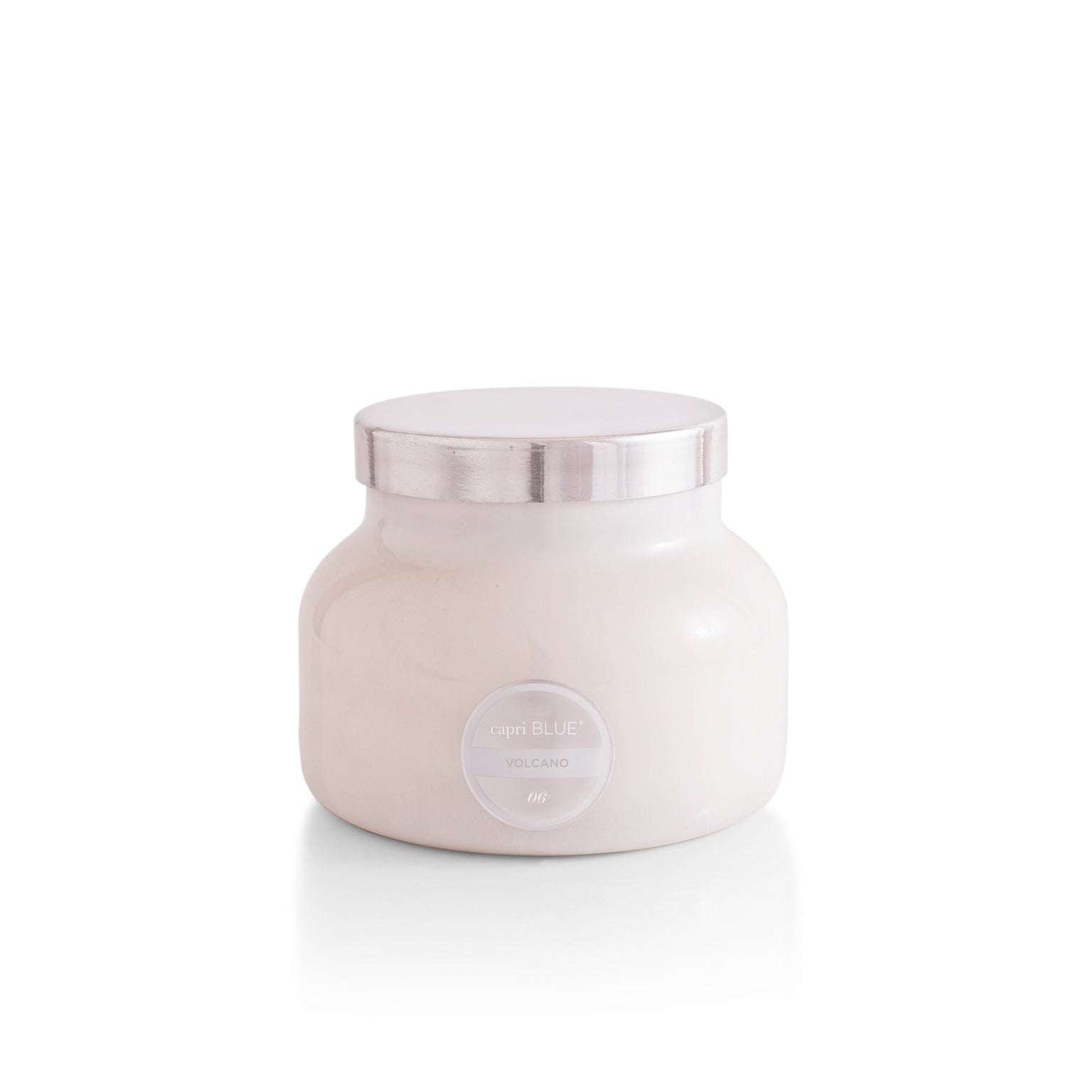 Capri Blue Volcano Signature White Jar Candle - 19 oz