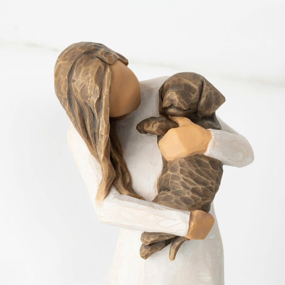 Willow Tree Adorable You Figurine - Dark Dog