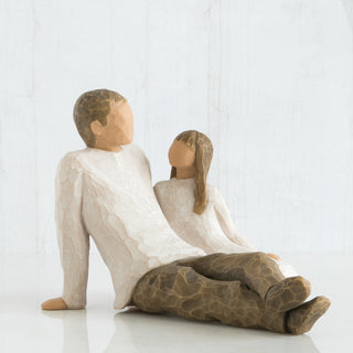 Willow Tree Father And Daughter Figurine