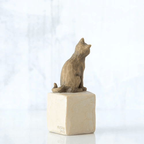 Willow Tree Love My Cat (Dark) Figurine