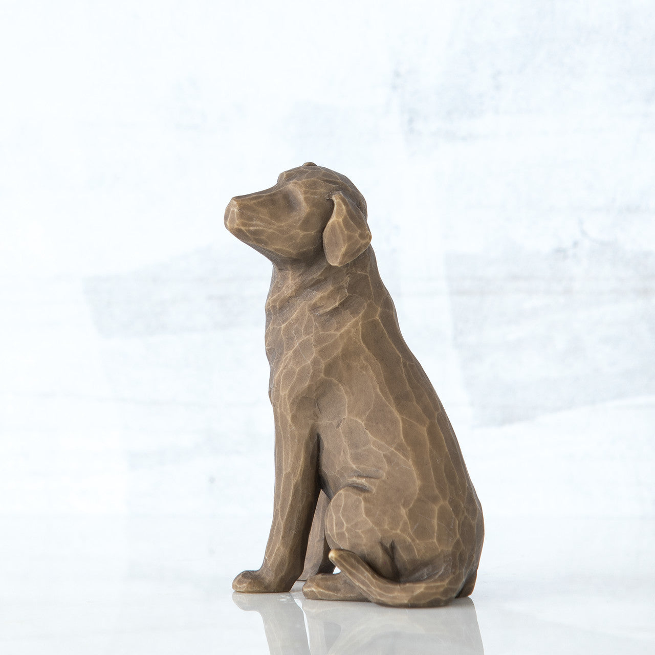Willow Tree Love My Dog (Dark) Figurine