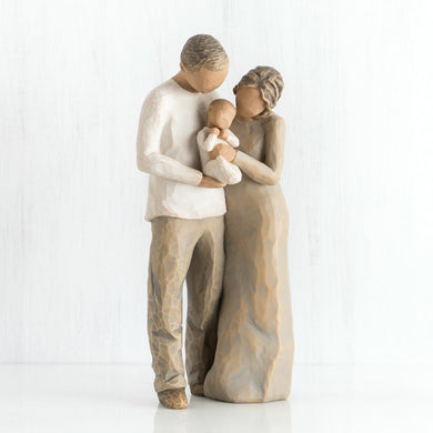 Willow Tree We Are Three Figurine
