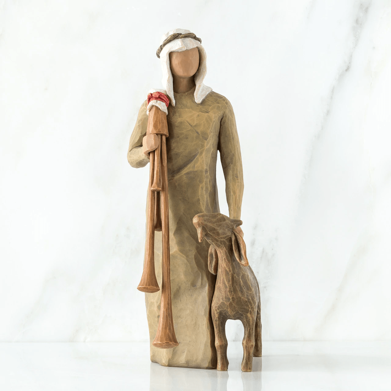 Willow Tree Nativity Zampognaro (Shepherd With Bagpipe)