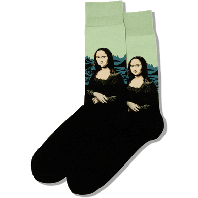 Mona Lisa - Men's Socks