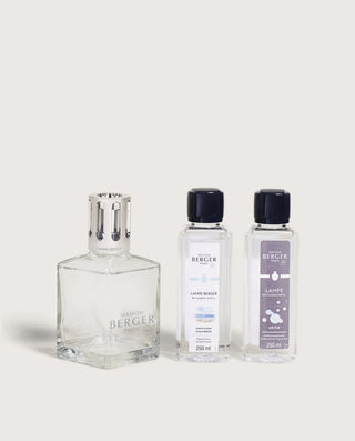 Essential Square Lamp Gift Set (Starter Kit) - Lampe Berger