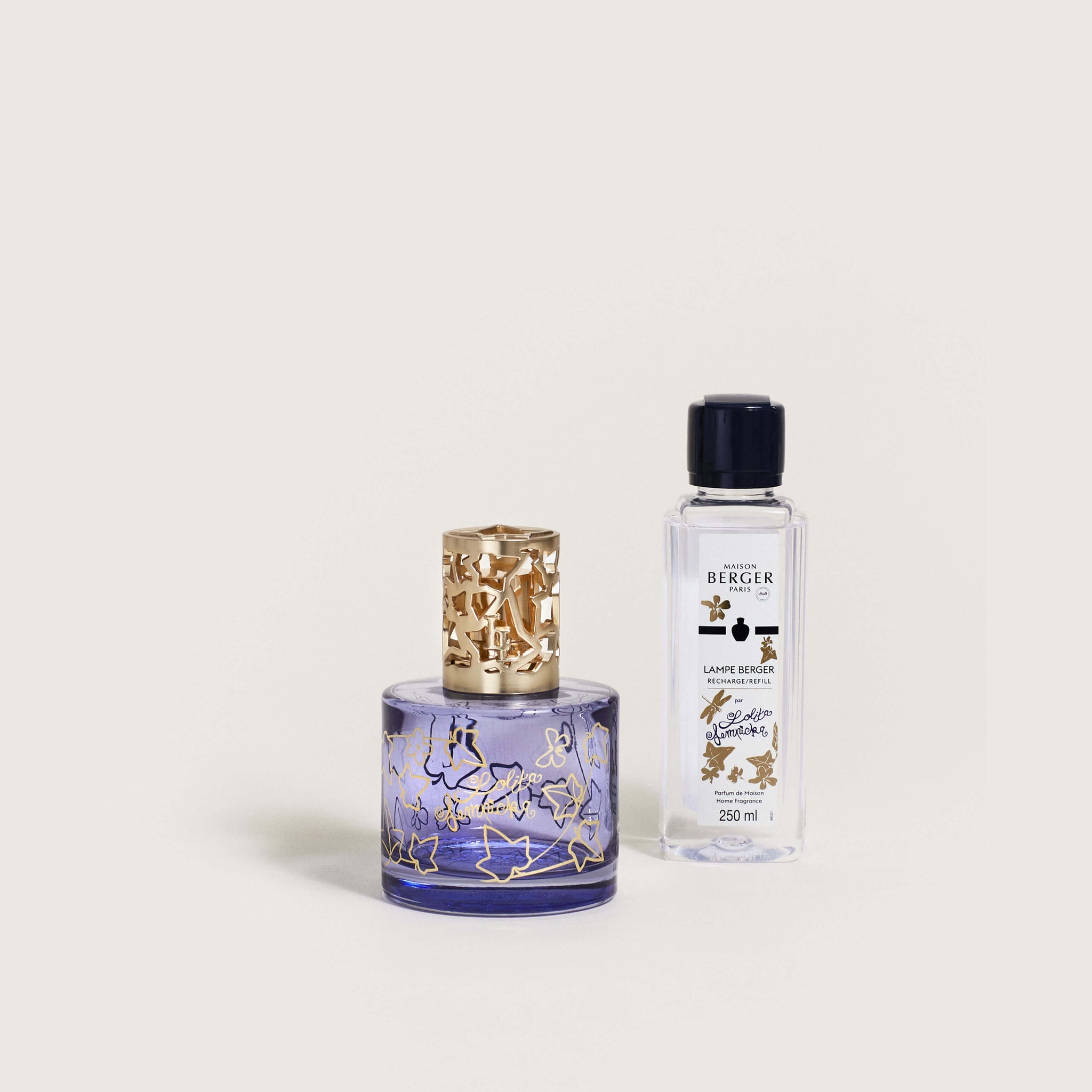 Lampe Berger Lolita Lempicka Pure Blue Fragrance Lamp Gift Set with Lolita Lempicka