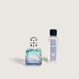 Lampe Berger Glaçon Turquoise Blue Fragrance Lamp Gift Set with So Neutral