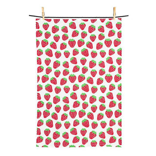 Strawberries Dishcloth & Kitchen Towel Set