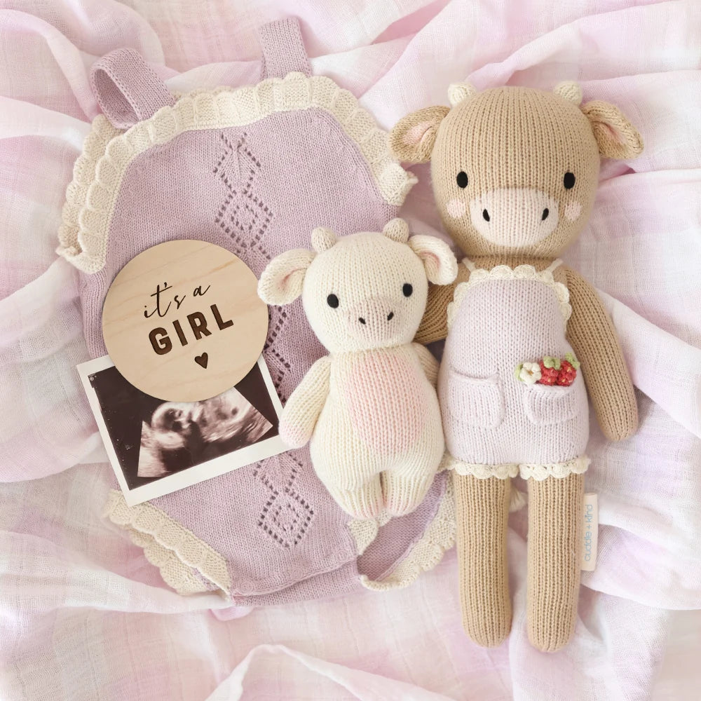 Cuddle + Kind Ava The Cow Lavender Little 13